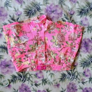 Almost Famous Vibrant Pink Floral Top